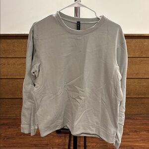 lululemon athletica Men's Gray Long Sleeve Sweatshirt
